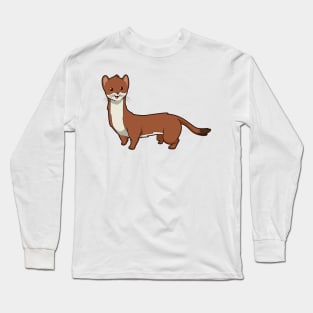 Kawaii weasel Long Sleeve T-Shirt